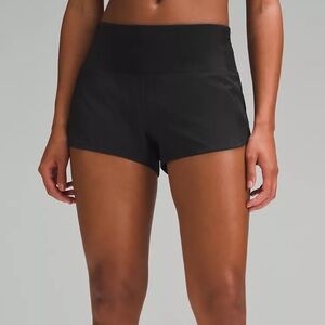Lululemon speed up high rise 2.5” lined shorts size 8